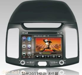 现代2011悦动专用车载DVD GPS导航仪